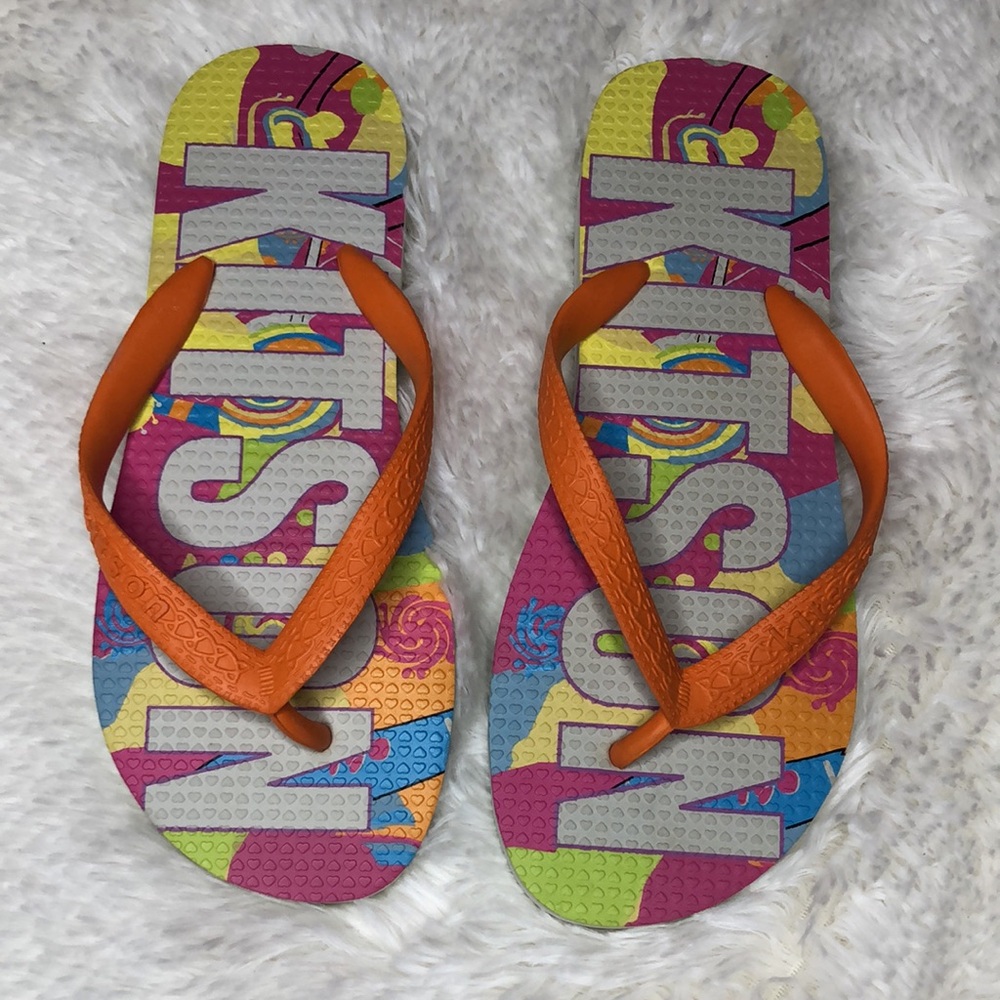 🧡 Vintage Kitson LA Women’s Flip Flop 🩴 Size 9 🧡 Sandals